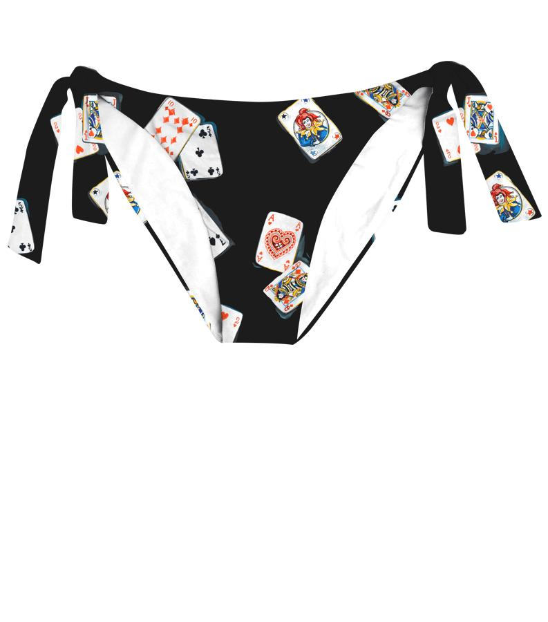 Zeybra SLIP DONNA CARTE POKER BLACK Sconto di tempo limitato