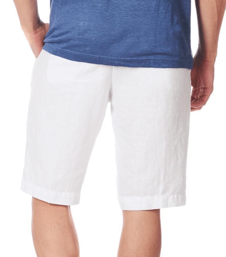 Zeybra BERMUDA UOMO LINO BIANCO Offerta Pasqua