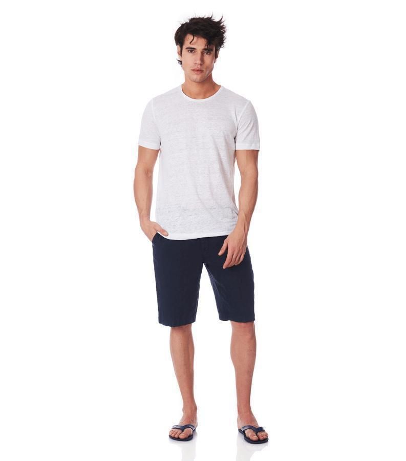 Zeybra BERMUDA UOMO LINO BLU Offerta per la Festa della Mamma