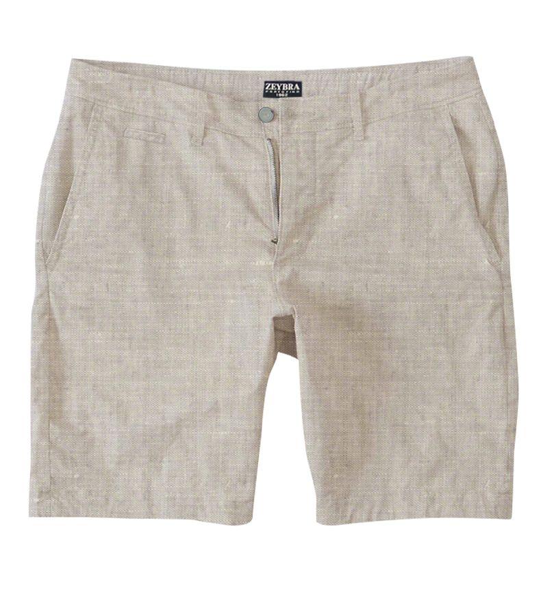 Zeybra BERMUDA UOMO LINO SABBIA Offerta San Valentino