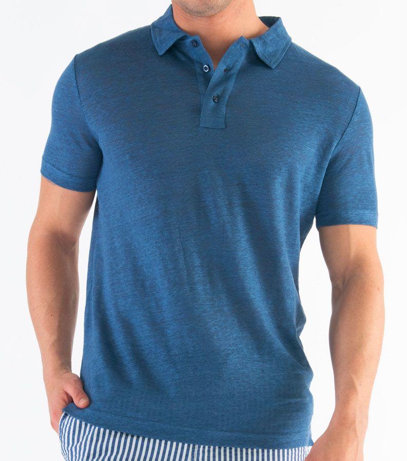 Zeybra POLO UOMO LINO DENIM Offerta migliore