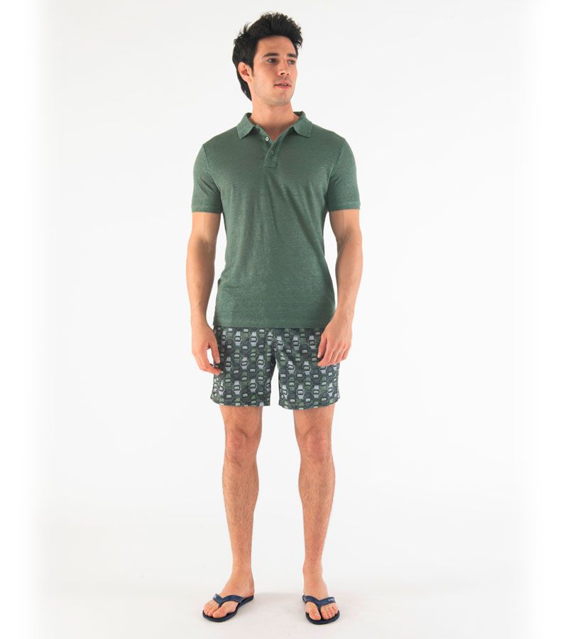 Zeybra POLO UOMO LINO MILITY Online Outlet