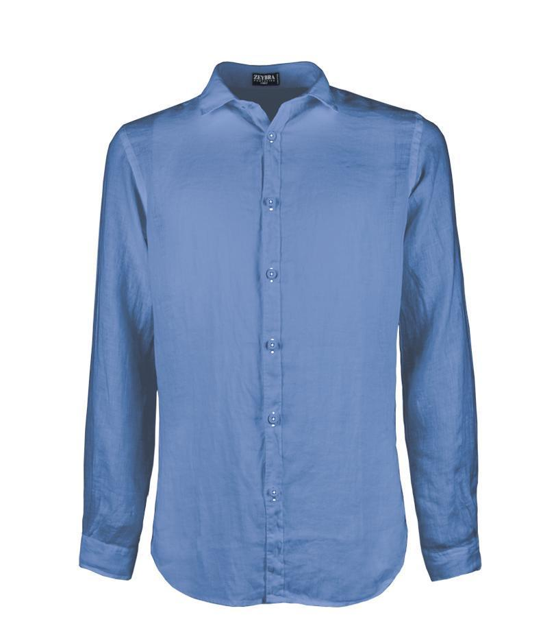 Zeybra CAMICIA UOMO LINO Rilascio limitato