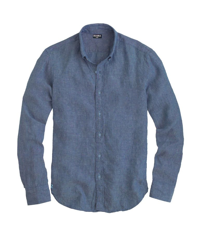 Zeybra CAMICIA UOMO LINO Rilascio limitato