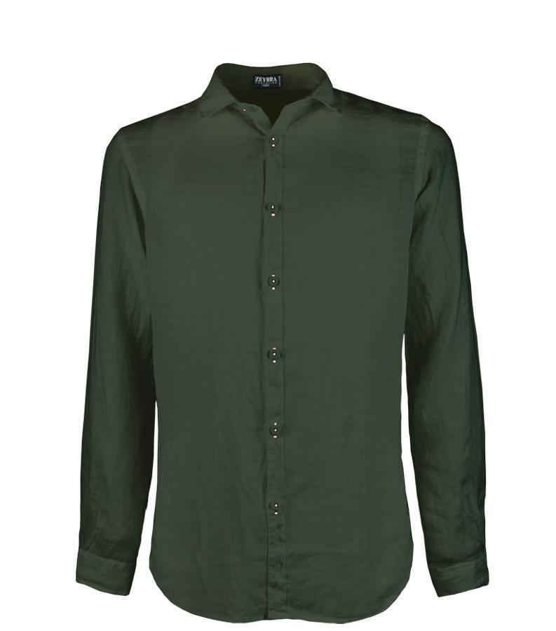 Zeybra CAMICIA UOMO LINO ACQUISTA ORA