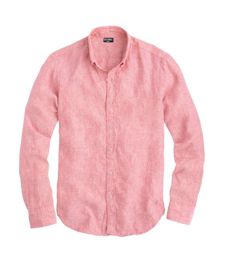 Zeybra CAMICIA UOMO LINO Latest stili
