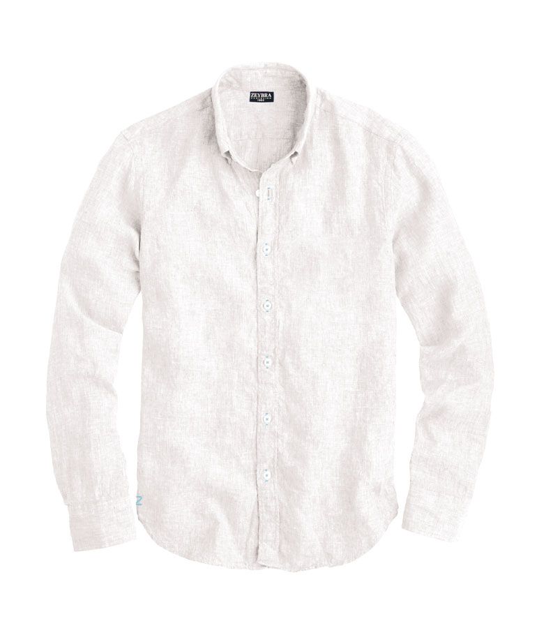 Zeybra CAMICIA UOMO LINO Ultimo giorno