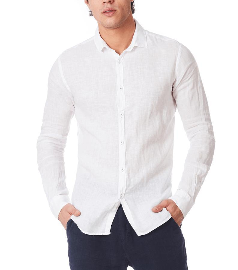 Zeybra CAMICIA UOMO LINO Ultimo giorno