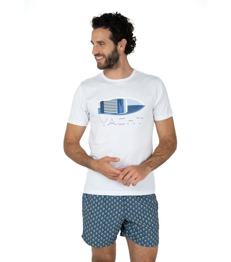 Zeybra T-SHIRT UOMO 100% COTONE SUPIMA BIANCO Enormi sconti