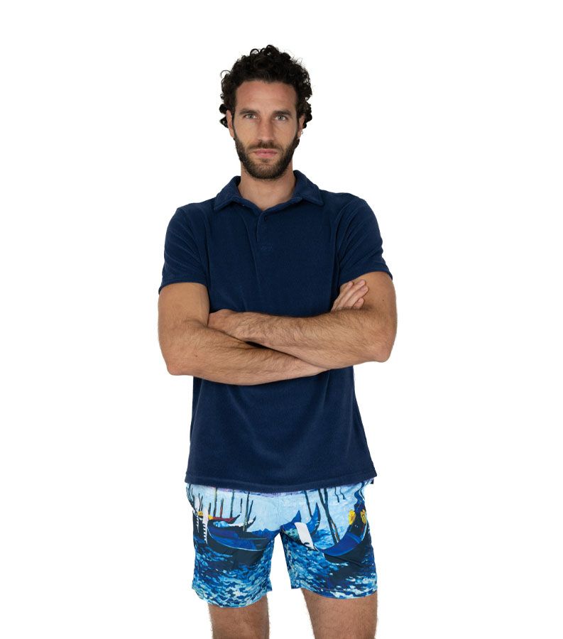 Zeybra POLO UOMO SPUGNA BLU Promozione