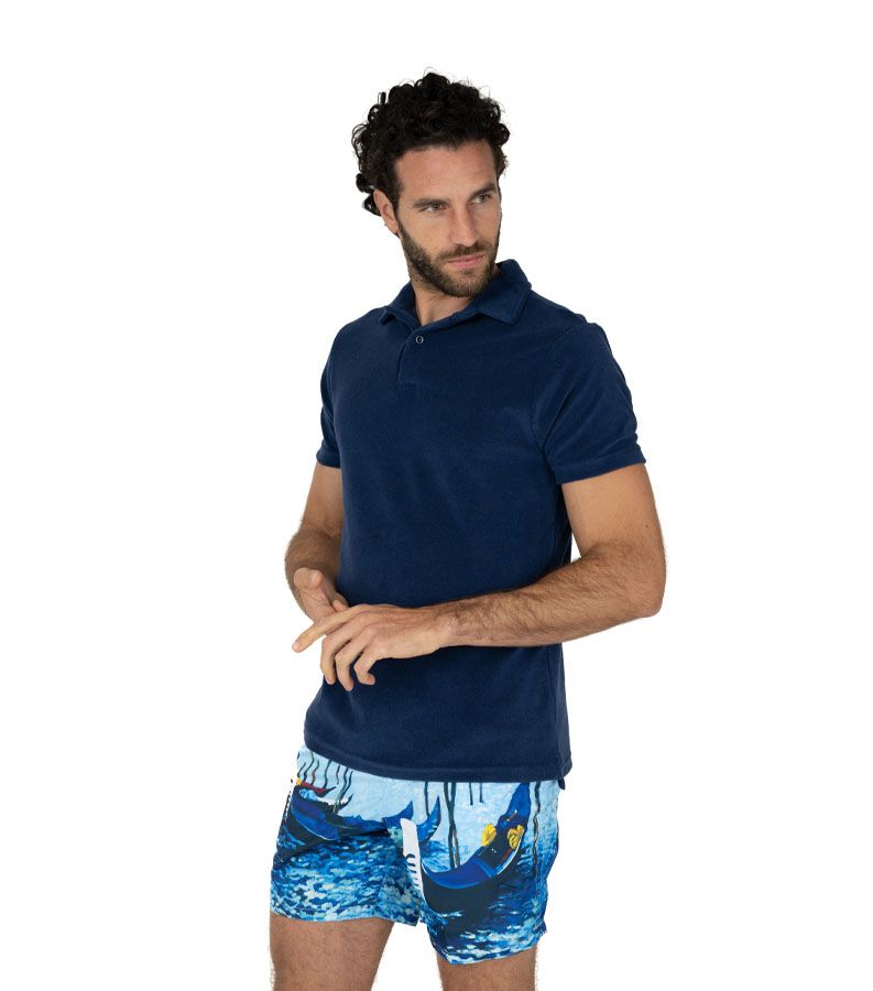 Zeybra POLO UOMO SPUGNA BLU Promozione