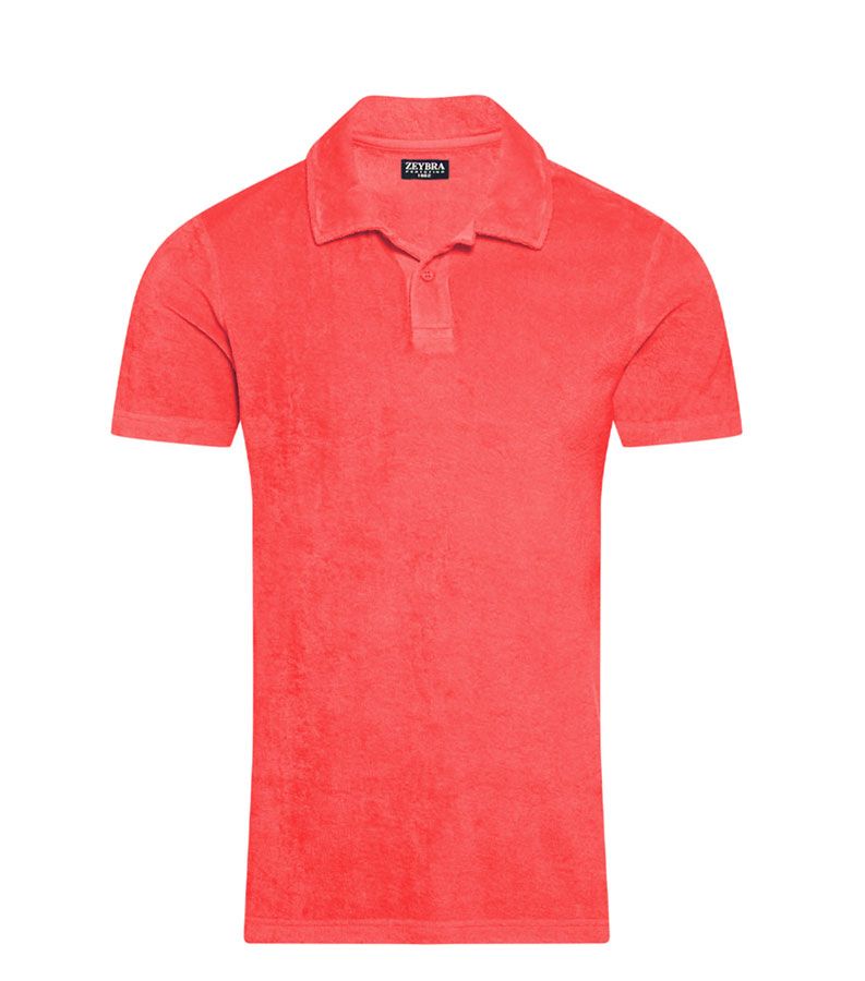 Zeybra POLO UOMO SPUGNA CORAL Spedizione Gratuita