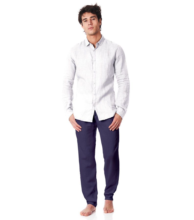 Zeybra PANTALONI UOMO LINO Qualità Garantita