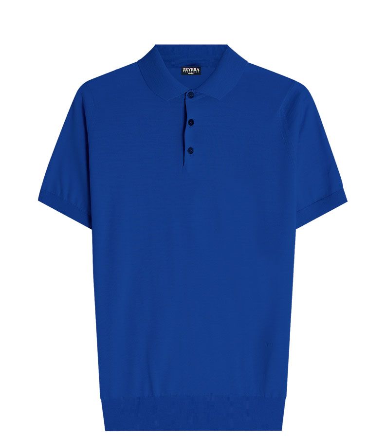 Zeybra POLO UOMO COTONE CREPE ELETTRICO Negozi Online