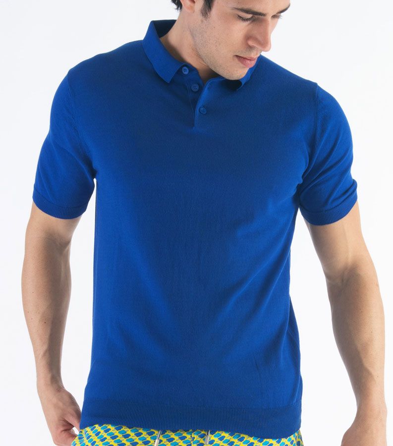 Zeybra POLO UOMO COTONE CREPE ELETTRICO Negozi Online