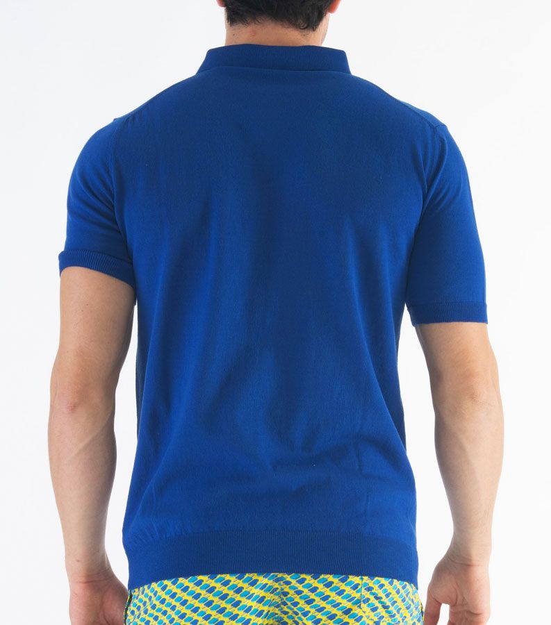 Zeybra POLO UOMO COTONE CREPE ELETTRICO Negozi Online