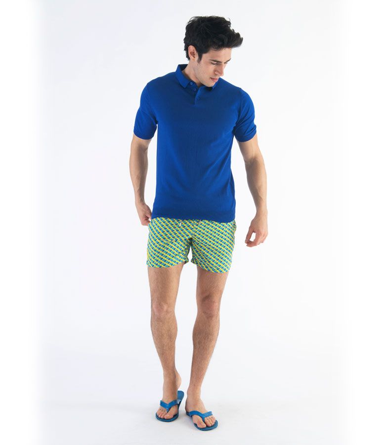 Zeybra POLO UOMO COTONE CREPE ELETTRICO Negozi Online