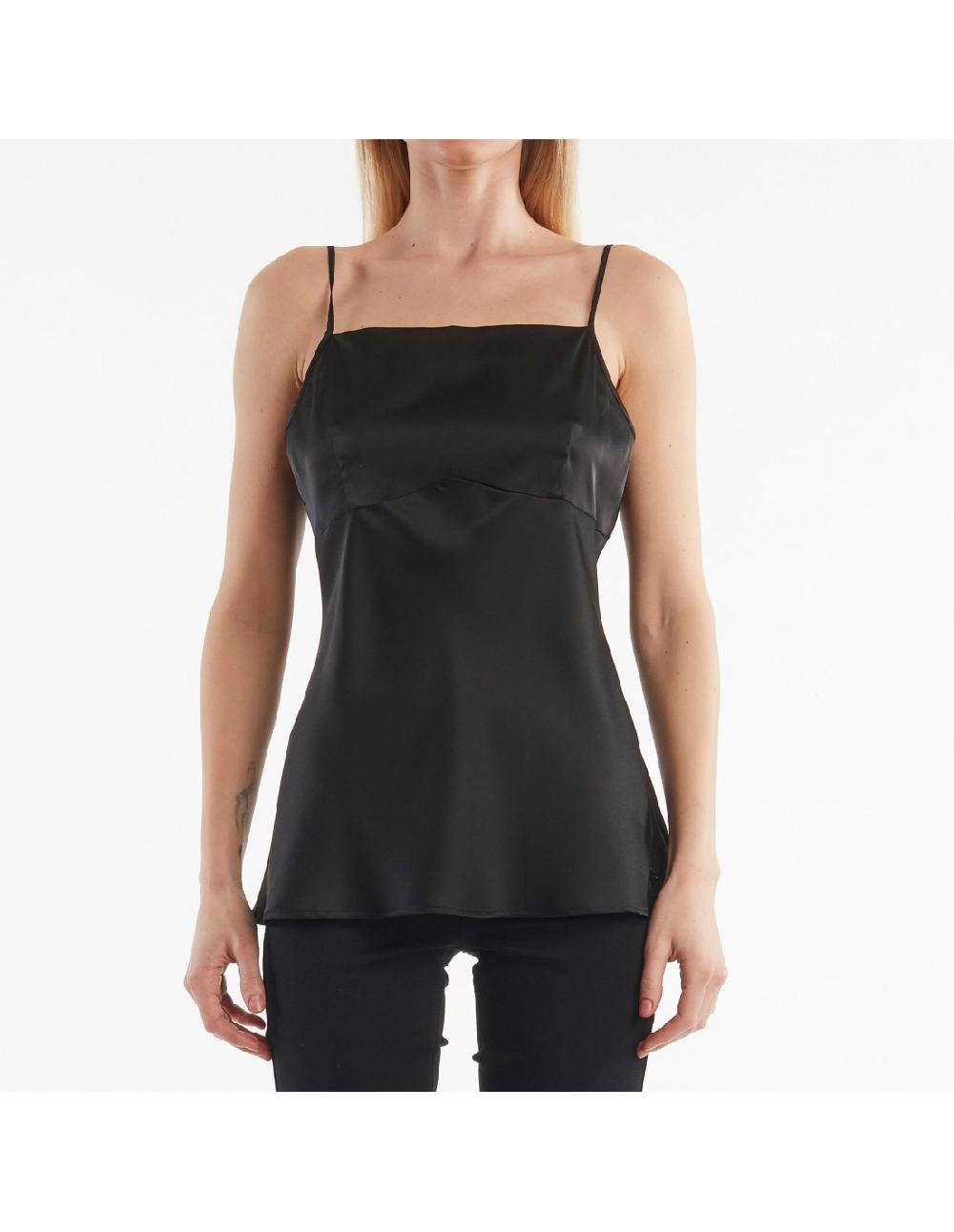 Angelo marani TOP IN RASO