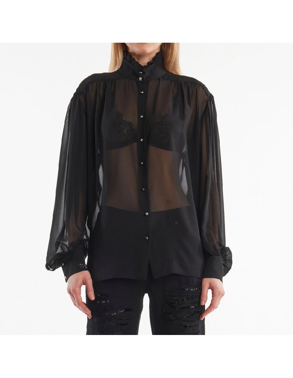 Angelo marani CAMICIA IN GEORGETTE